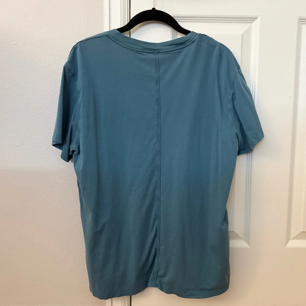 Lululemon All Yours Short Sleeve T-Shirt Oversized Long Crew 
8 Capture Blue - Picture 3 of 4